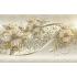 Avrupa Tarzı 3D Kabartma Çiçekler Desen Duvar Kağıdı 3738