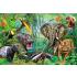 Orman Tropikal Hayvanlar Desen Çocuk Duvar Kağıdı 3960