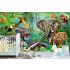 Orman Tropikal Hayvanlar Desen Çocuk Duvar Kağıdı 3960