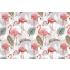 Tropikal Yaprak Flamingolar Çocuk Duvar Kağıdı 3939