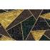 İskandinav Geometrik Altın Çizgi ve Mermer Desen Duvar Kağıdı 3060