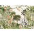 Tropikal Sevimli Hayvanlar Çocuk Duvar Kağıdı 3347