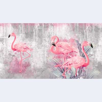 Flamingo Desen Duvar Kağıdı 2776