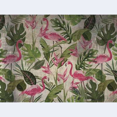 Flamingo Desen Duvar Kağıdı 3101