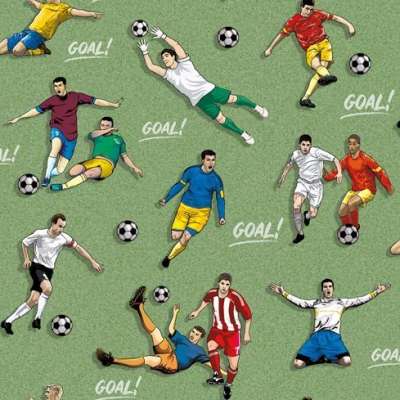 Futbol Desen Duvar Kağıdı 600-32